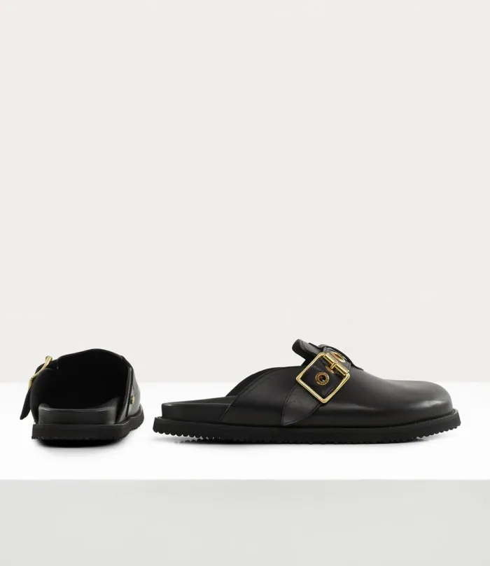 Women New Oz Clogs Black Vivienne Westwood Flats Women New Oz Clogs Black Vivienne Westwood Flats
