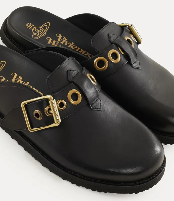 Women New Oz Clogs Black Vivienne Westwood Flats Women New Oz Clogs Black Vivienne Westwood Flats