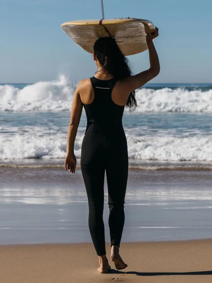 Women Nieuwland 2e Yulex Long Jane Swimsuit Black Finisterre Swimwear and Bikinis