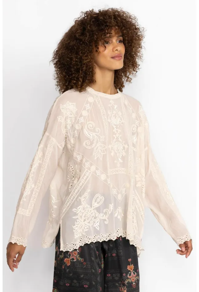 Women Nola Blouse Shell Johnny Was Tops