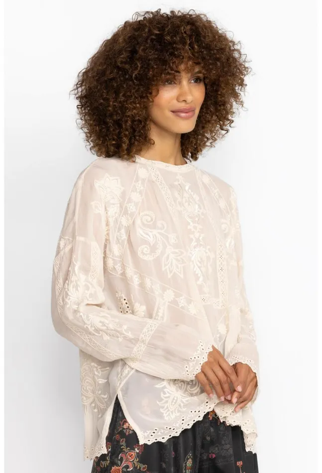 Women Nola Blouse Shell Johnny Was Tops