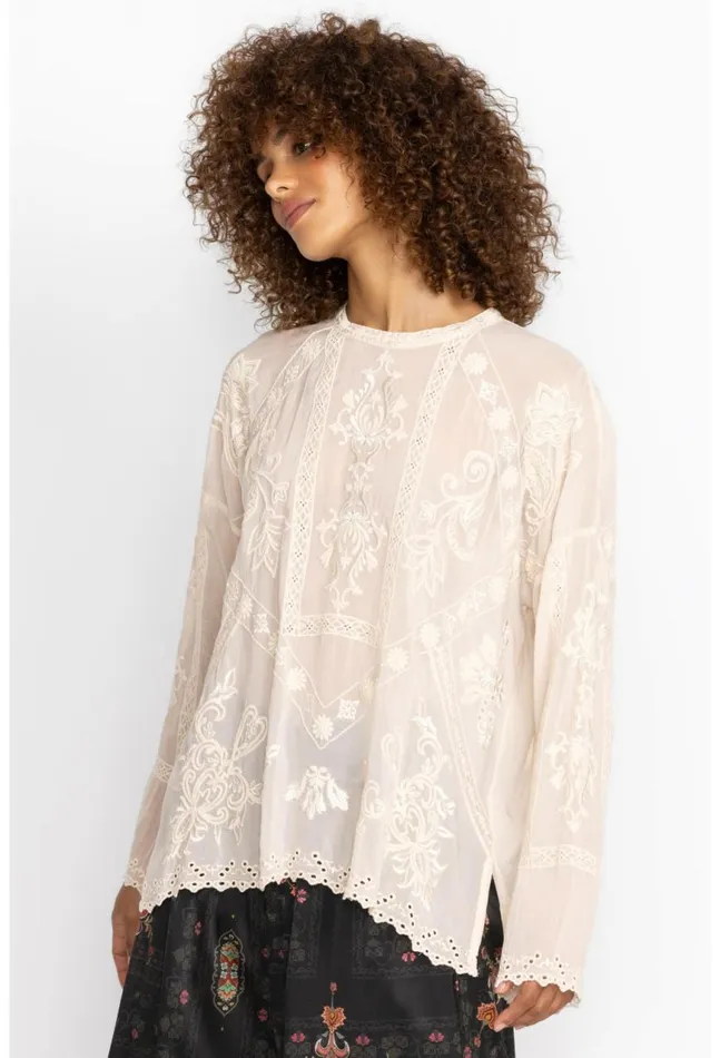 Women Nola Blouse Shell Johnny Was Tops