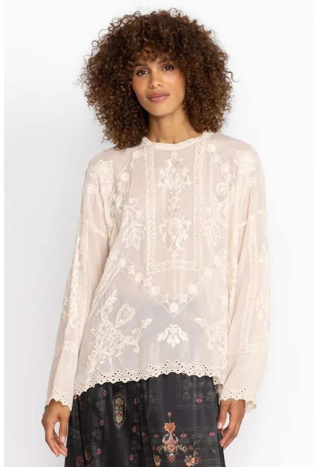 Women Nola Blouse Shell Johnny Was Tops