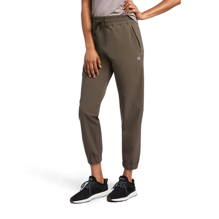 Women Pants and Shorts Ariat Tek Jogger Sweatpants Banyan Bark