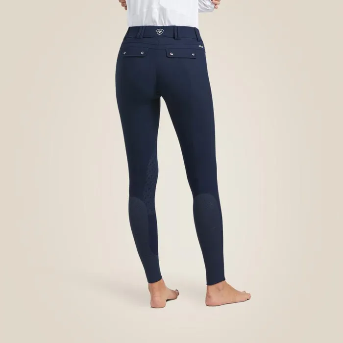 Women Pants and Shorts Ariat Tri Factor Grip Knee Patch Breech Navy Women Pants and Shorts Ariat Tri Factor Grip Knee Patch Breech Navy