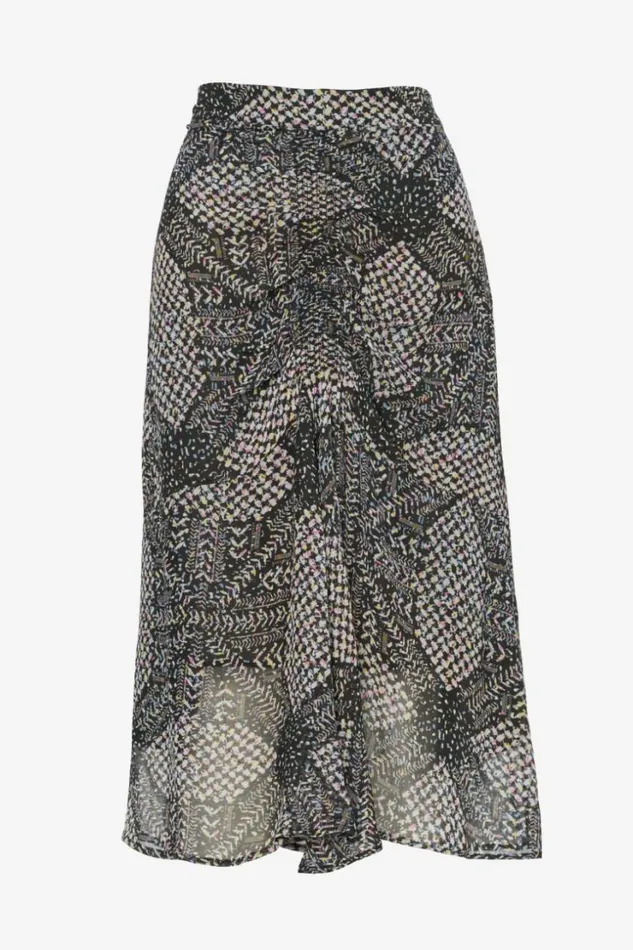 Women Pants and Skirts Lala Berlin Skirt Suna Viscose Heritage Star Black Women Pants and Skirts Lala Berlin Skirt Suna Viscose Heritage Star Black