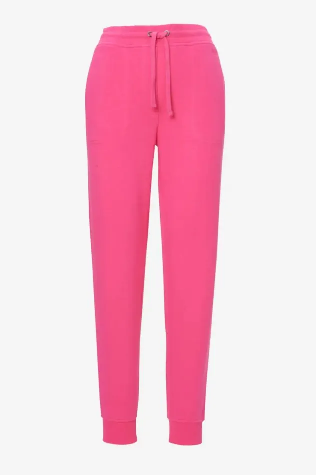 Women Pants and Skirts Lala Berlin Sweatpants Phini Cotton Mix Dragonfruit Women Pants and Skirts Lala Berlin Sweatpants Phini Cotton Mix Dragonfruit