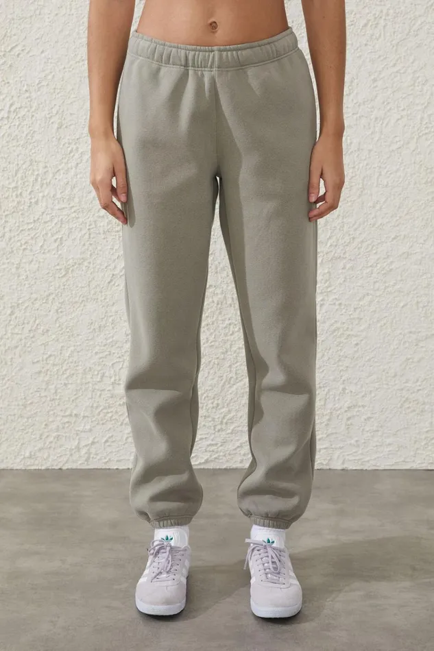 Women Pants Cotton On Plush Essential Gym Sweatpant Dusty Khaki Women Pants Cotton On Plush Essential Gym Sweatpant Dusty Khaki