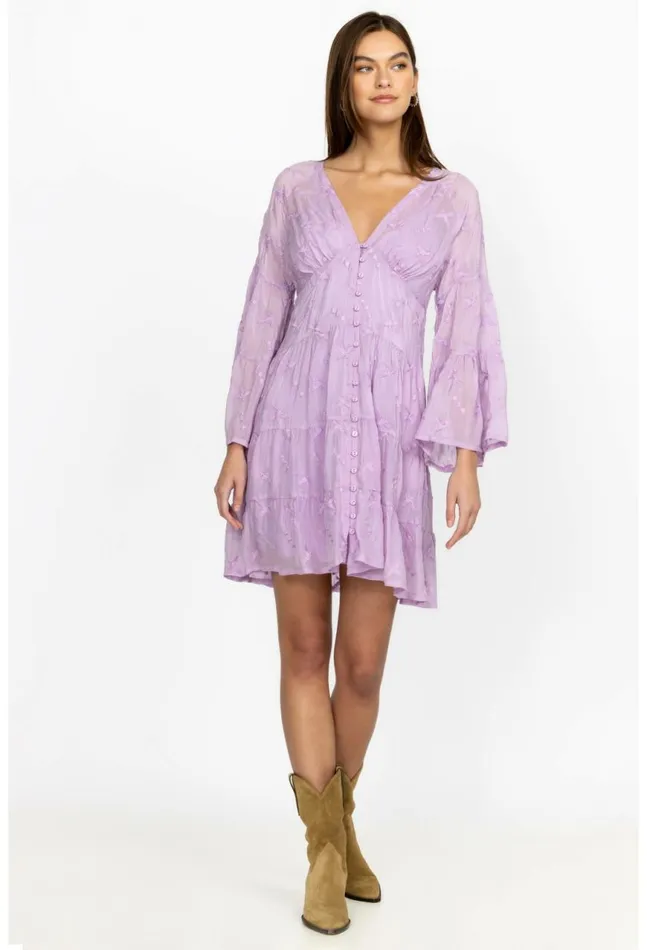 Women Phoenix Flow Dress Lavender Frost Johnny Was Dresses