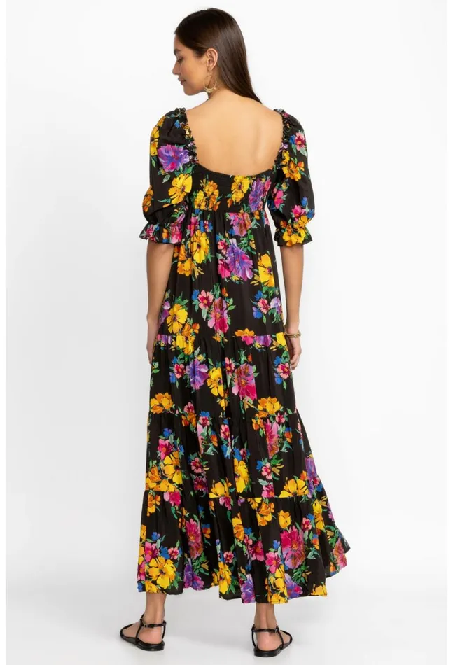 Women Poppy Silk Maxi Dress Poppy Johnny Was Dresses