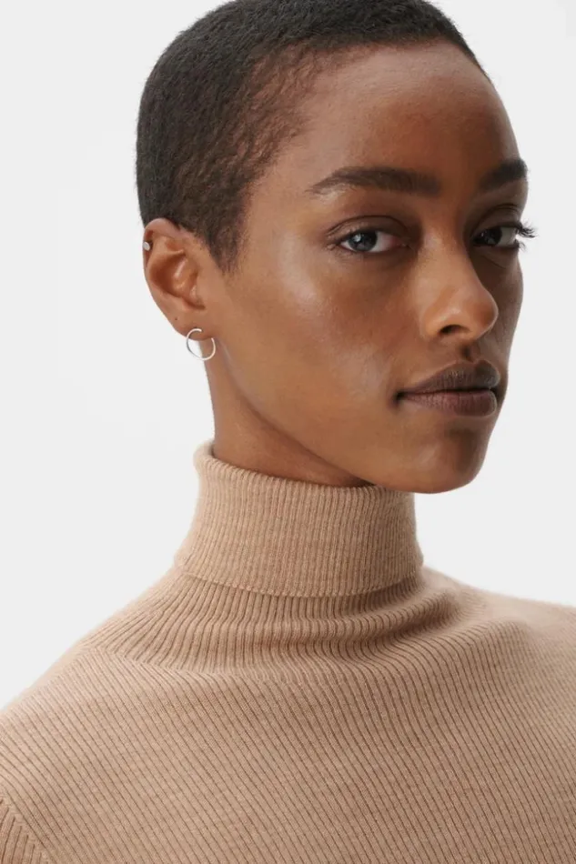Women Pullover Lala Berlin Jumper Kalliopi Wool Toffee