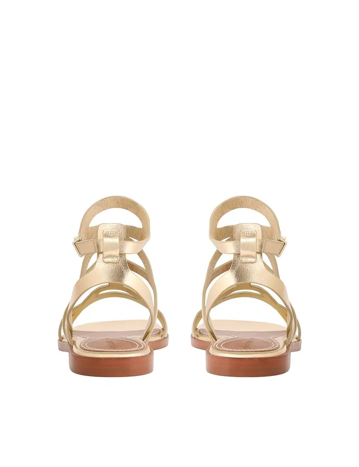 Women Shoes Zimmermann Bay Sandal Gold