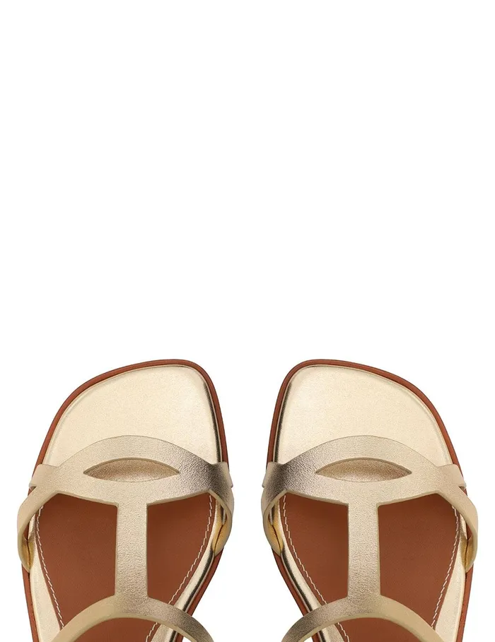 Women Shoes Zimmermann Bay Sandal Gold