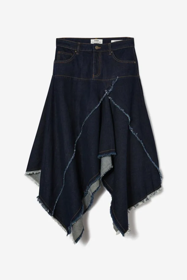 Women Skirts Cotton On Harper Denim Midi Skirt Indigo