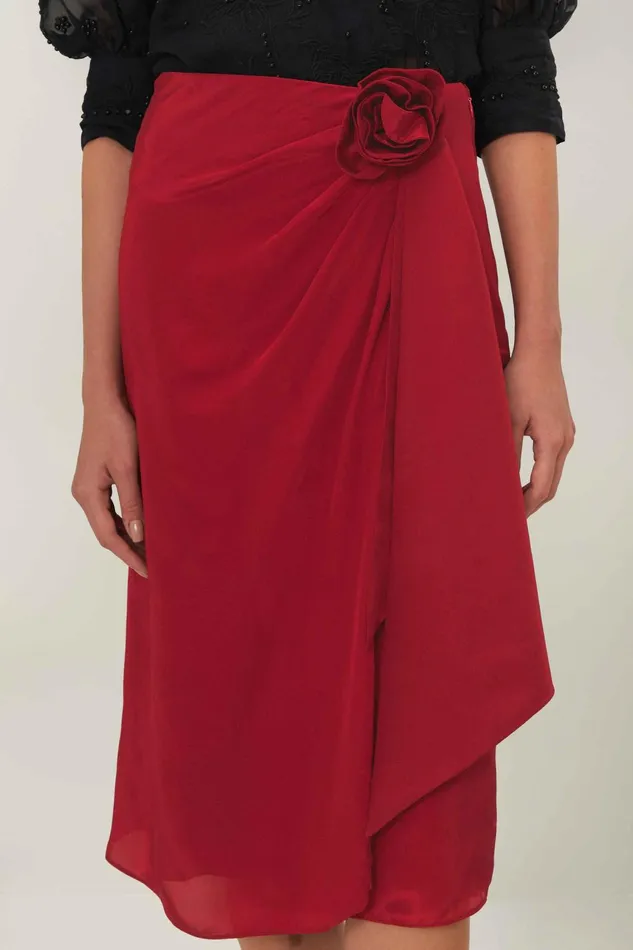 Women Skirts Farm Rio Red Midi Skirt