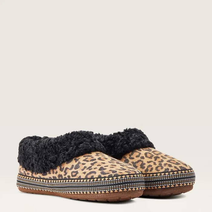 Women Slippers Ariat Melody Slipper Leopard Print Suede Women Slippers Ariat Melody Slipper Leopard Print Suede