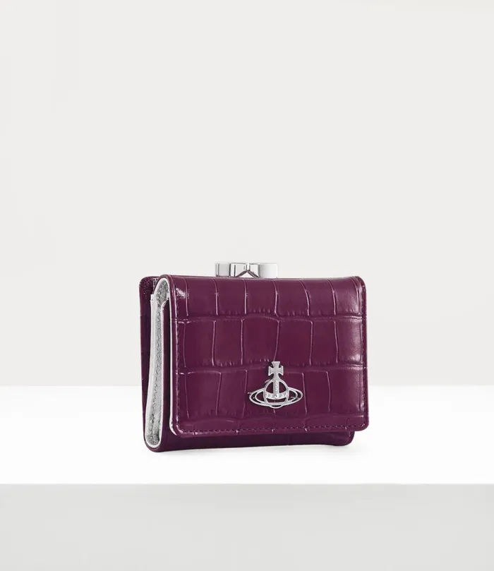 Women Small Frame Wallet Purple Vivienne Westwood Wallets And Purses Women Small Frame Wallet Purple Vivienne Westwood Wallets And Purses