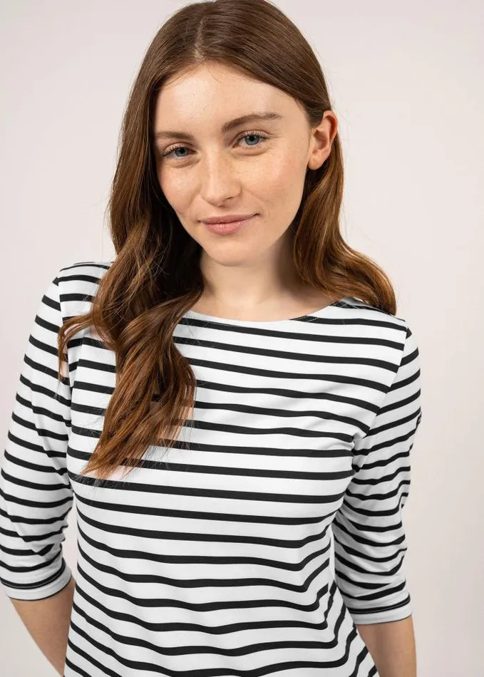 Women Summer Collection Saint James PROPRIANO White Black