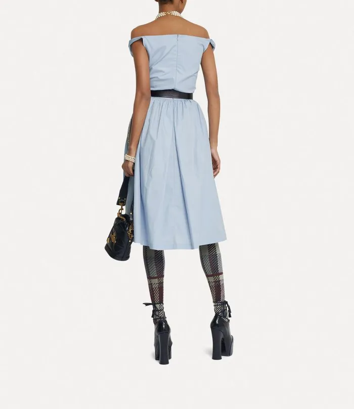 Women Sunday Dress Blue Vivienne Westwood Dresses Women Sunday Dress Blue Vivienne Westwood Dresses