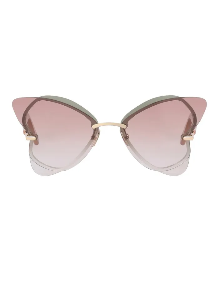 Women Sunglasses Zimmermann Gleam Butterfly Rose