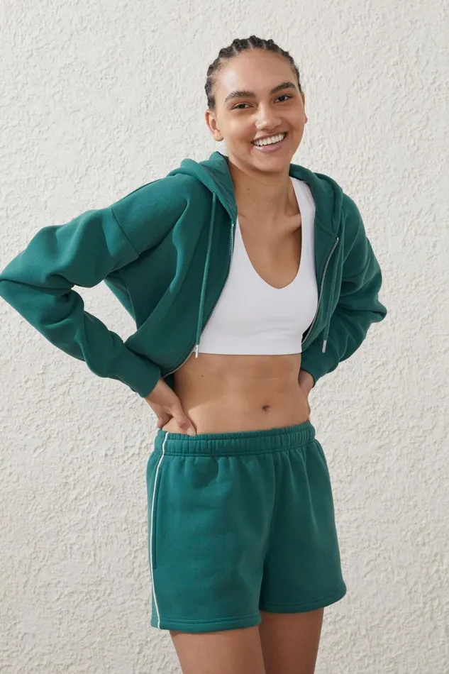 Women Sweats and Hoodies Cotton On Plush Essential Gym Short Sporty Greencoconut Milk Women Sweats and Hoodies Cotton On Plush Essential Gym Short Sporty Greencoconut Milk