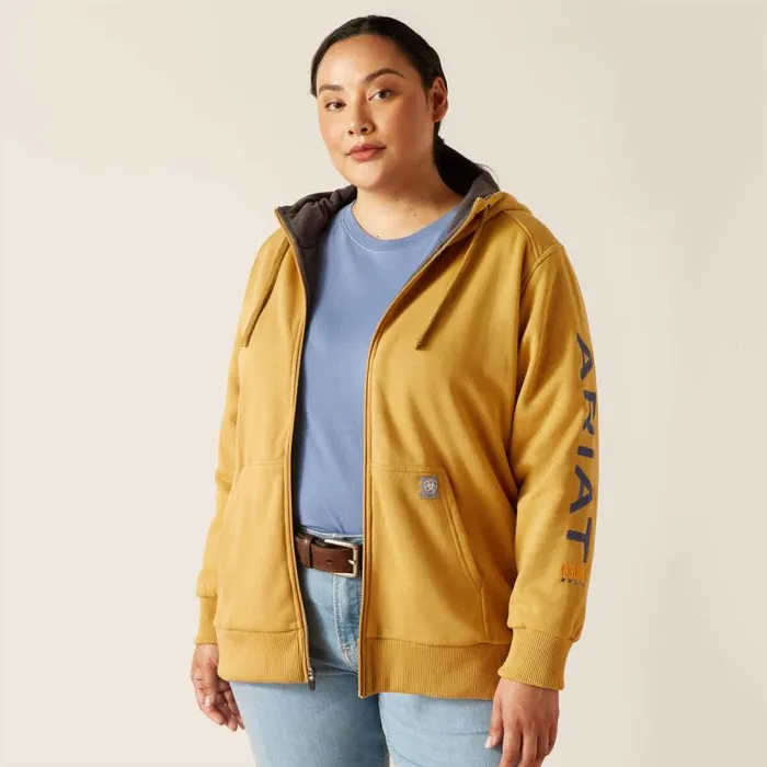 Women Sweatshirts and Hoodies Ariat Rebar AllWeather Full Zip Hoodie Antelope Women Sweatshirts and Hoodies Ariat Rebar AllWeather Full Zip Hoodie Antelope