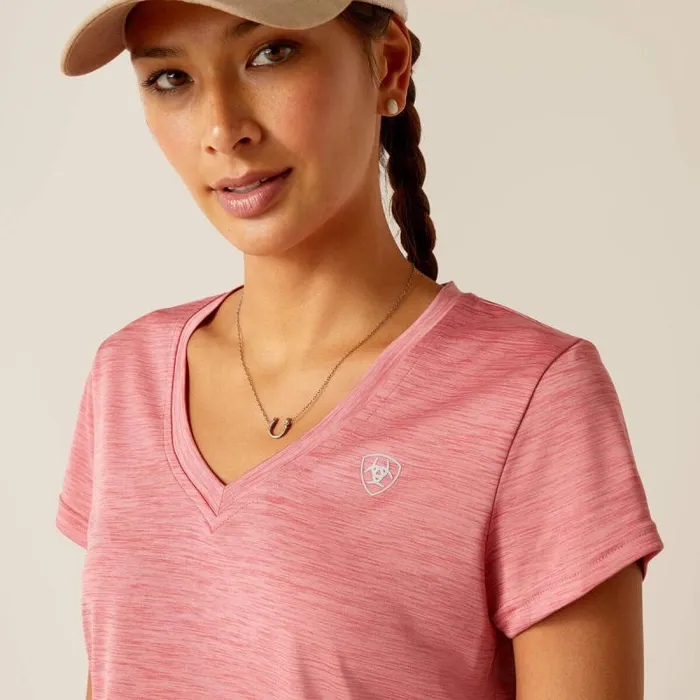 Women TShirts and Tops Ariat Laguna Top Slate Rose Women TShirts and Tops Ariat Laguna Top Slate Rose