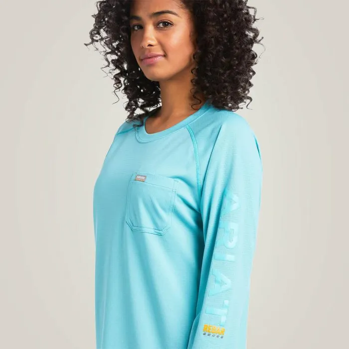 Women TShirts and Tops Ariat Rebar Heat Fighter TShirt Meadowbrook Women TShirts and Tops Ariat Rebar Heat Fighter TShirt Meadowbrook