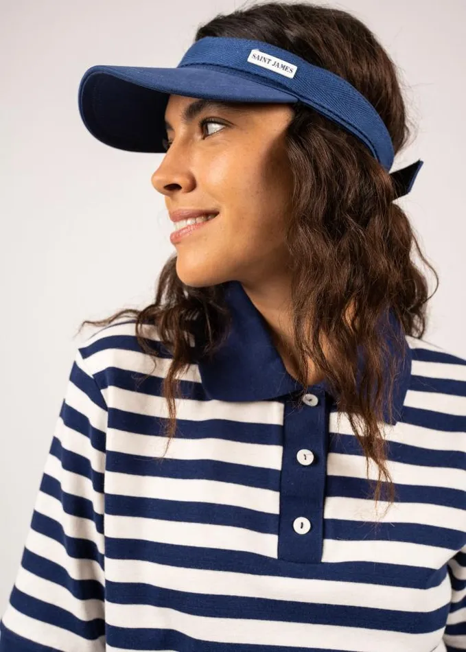 Women TShirts and Tops Saint James CAROLA Indigo Ivory