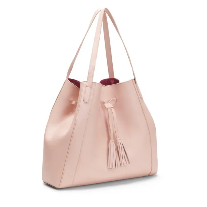 Women Tassel Shoulder Bag Powder Pink Fratelli Rossetti Bags Women Tassel Shoulder Bag Powder Pink Fratelli Rossetti Bags