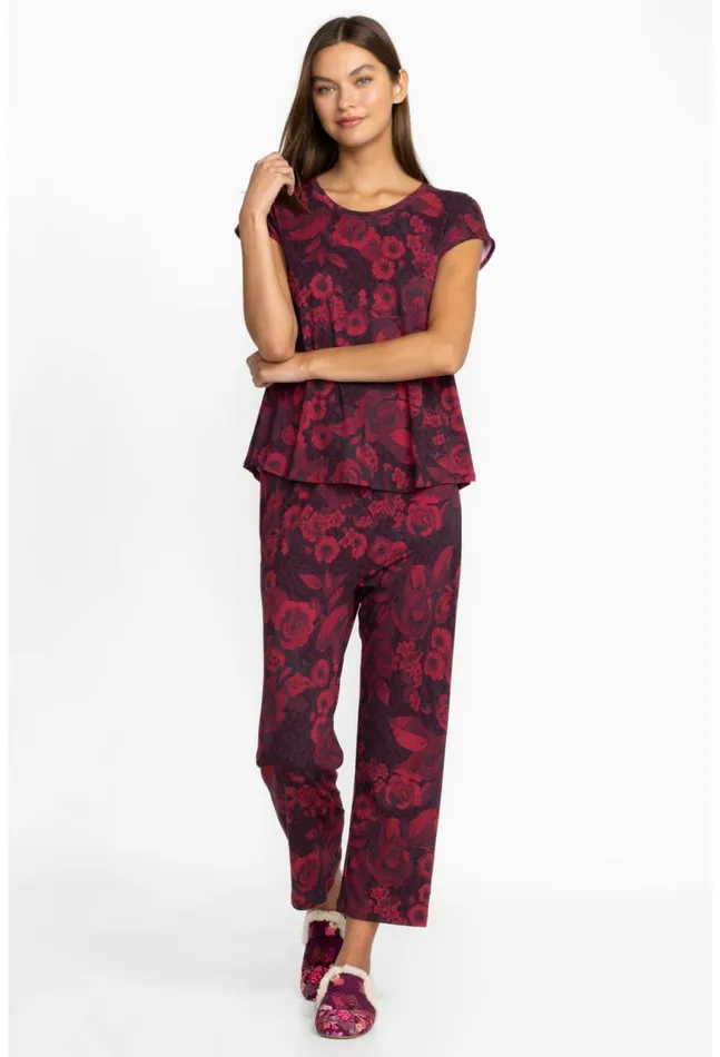 Women The Bobbie Crop Set Carrie Johnny Was Sleepwear
