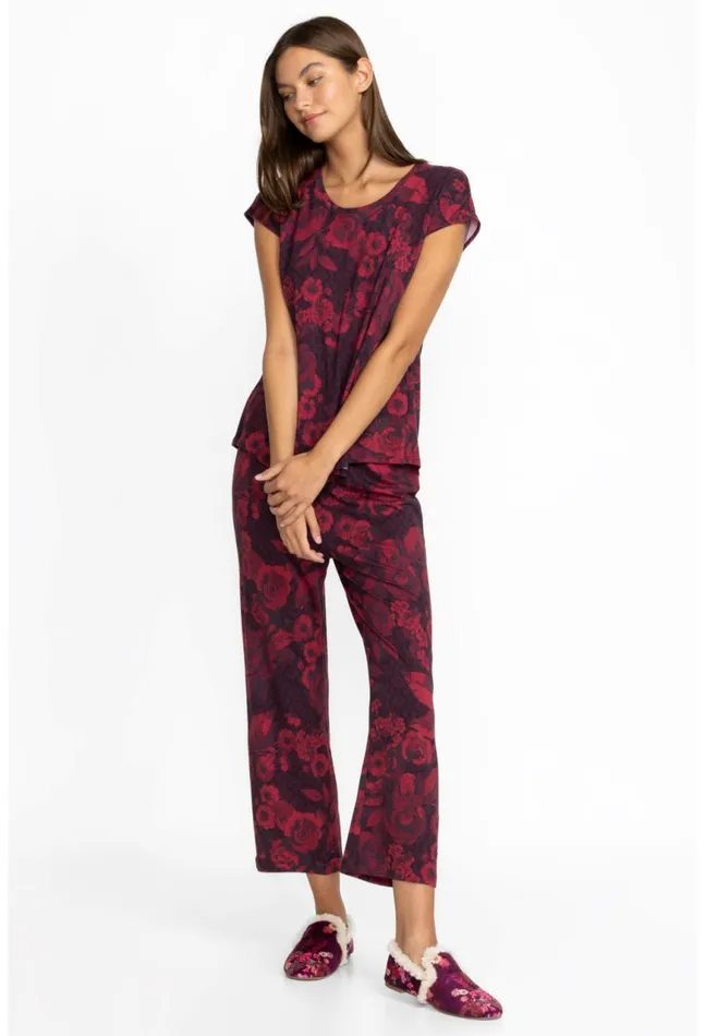 Women The Bobbie Crop Set Carrie Johnny Was Sleepwear