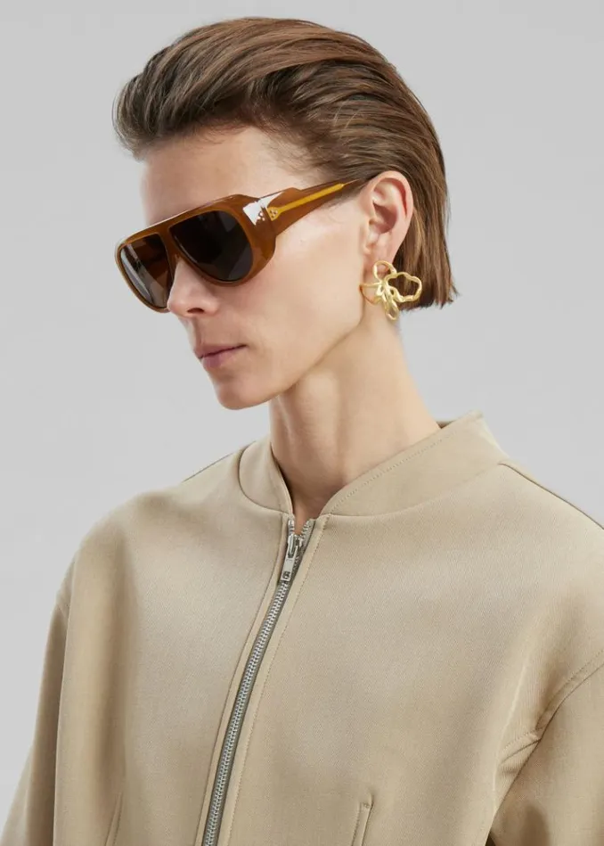 Women The Frankie Shop Banks Cropped Jacket 8211 Beige Beige