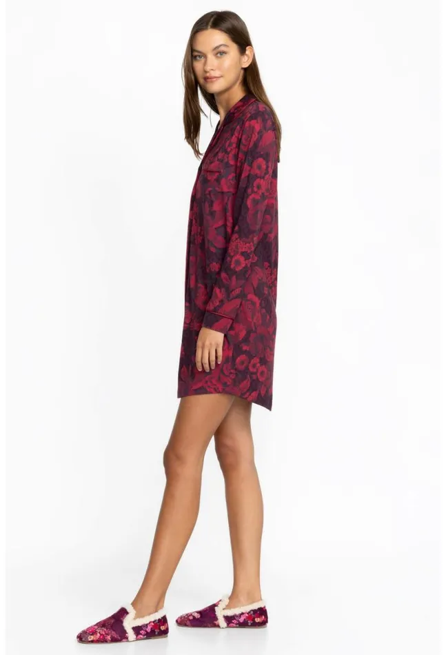 Women The Neena Long Sleeve Shirt Carrie Johnny Was Sleepwear