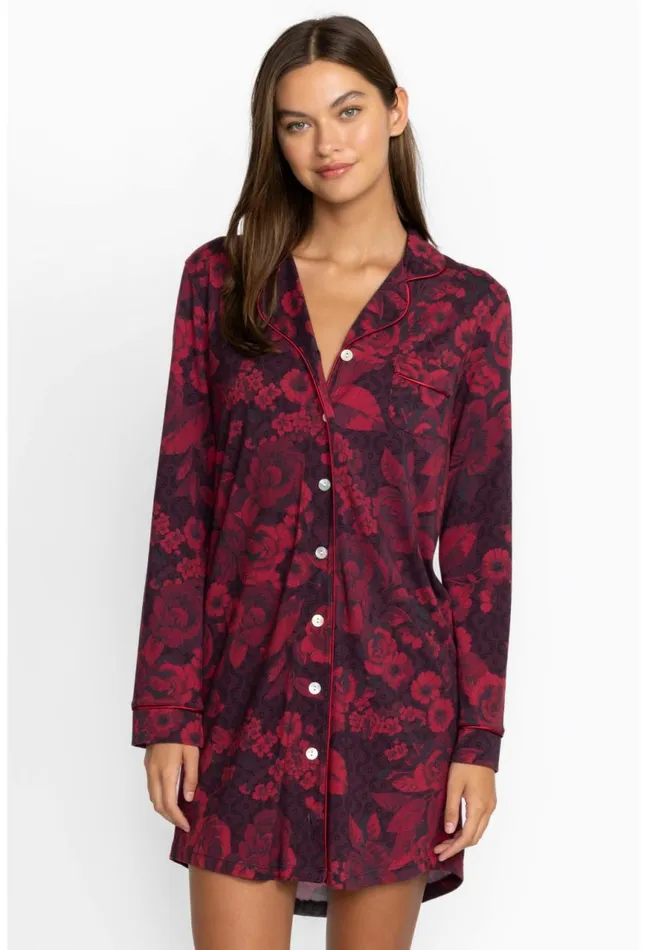 Women The Neena Long Sleeve Shirt Carrie Johnny Was Sleepwear