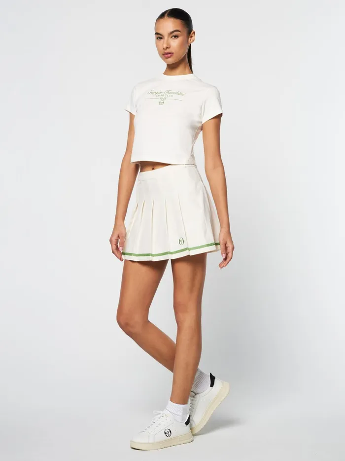 Women Tops And Sports Bras Sergio Tacchini Nicola Graphic TShirt Gardenia