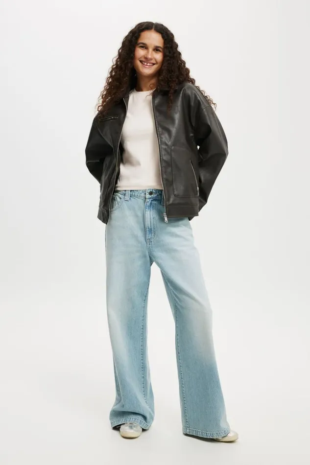 Women Tops Cotton On 90S Baby Tee Flossy Pink