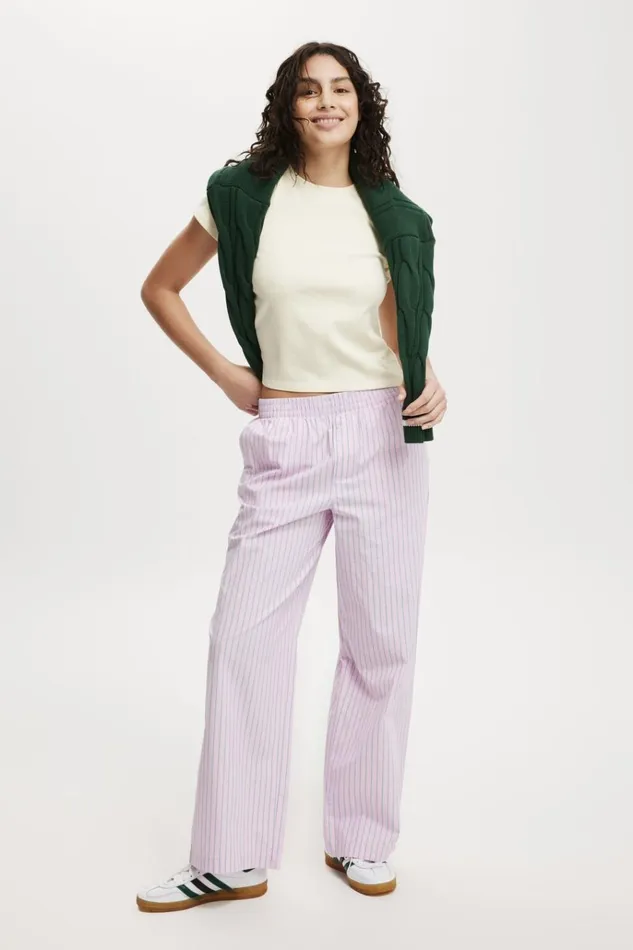 Women Tops Cotton On 90S Baby Tee Lemon Icing