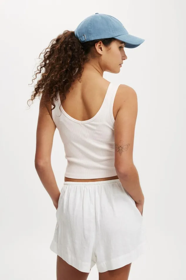 Women Tops Cotton On Bondi Tank Flossy Pink