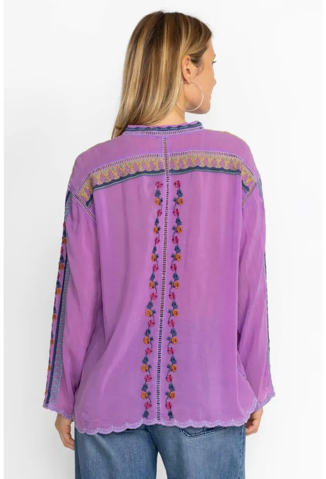 Women Vanessa Blouse Pansy Johnny Was Tops