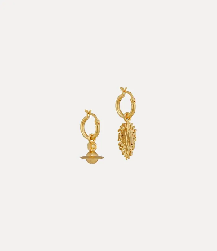 Women Veronica Earrings Gold Vivienne Westwood Earrings
