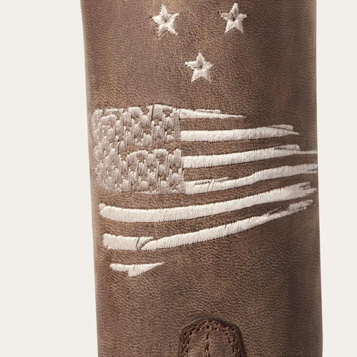 Women Western Boots Ariat Circuit Patriot Western Boot Weathered Tan