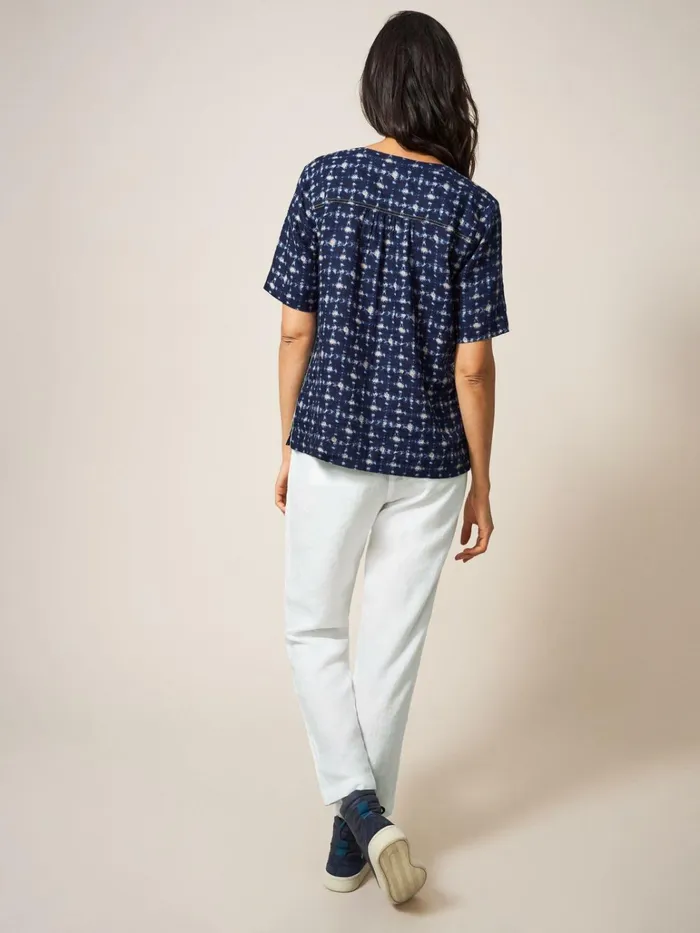 Women White Stuff Petite Clothing Rowena Linen Trouser Brilliant White Women White Stuff Petite Clothing Rowena Linen Trouser Brilliant White