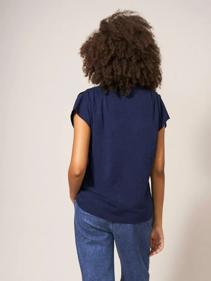 Women White Stuff Tops And Tshirts Sia Modern Tee Dark Navy Women White Stuff Tops And Tshirts Sia Modern Tee Dark Navy