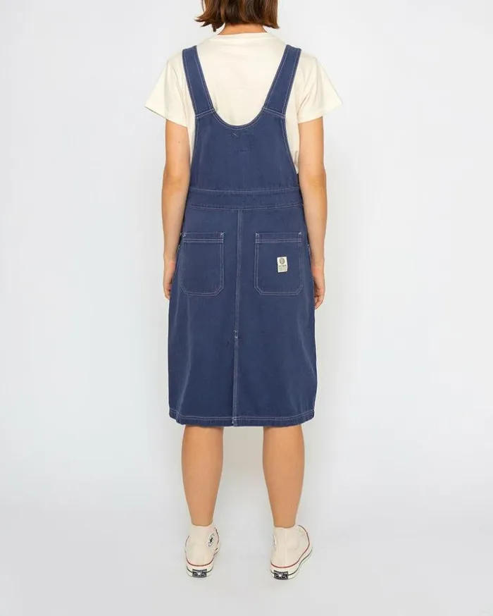 Womens Deus Ex Machina Dresses Overall Dress 8211 Indigo Indigo Womens Deus Ex Machina Dresses Overall Dress 8211 Indigo Indigo