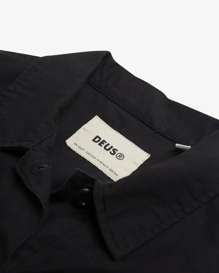 Womens Deus Ex Machina Dresses Workwear Dress 8211 Black Black Womens Deus Ex Machina Dresses Workwear Dress 8211 Black Black