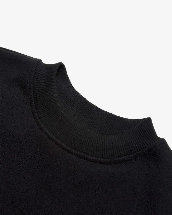 Womens Deus Ex Machina Sweaters Military Crew 8211 Black Black Womens Deus Ex Machina Sweaters Military Crew 8211 Black Black