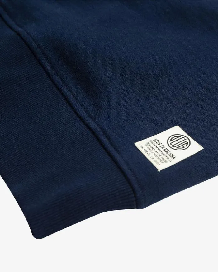 Womens Deus Ex Machina Sweaters Military Crew 8211 Navy Navy Womens Deus Ex Machina Sweaters Military Crew 8211 Navy Navy