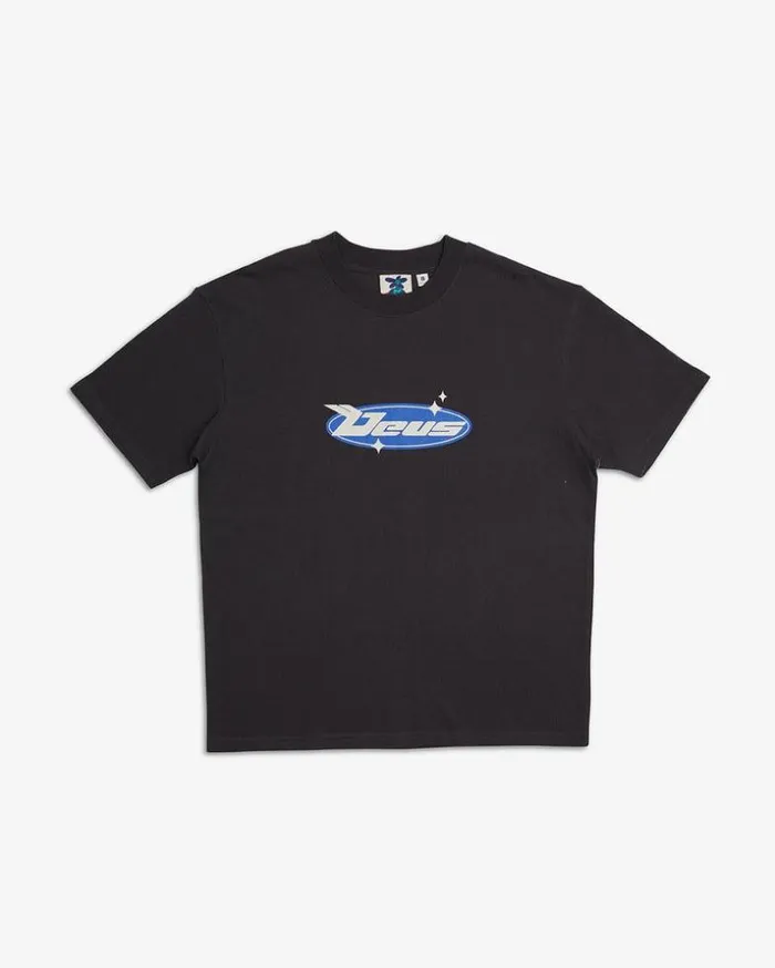 Womens Deus Ex Machina Tees Traffic Tee 8211 Anthracite Anthracite Womens Deus Ex Machina Tees Traffic Tee 8211 Anthracite Anthracite