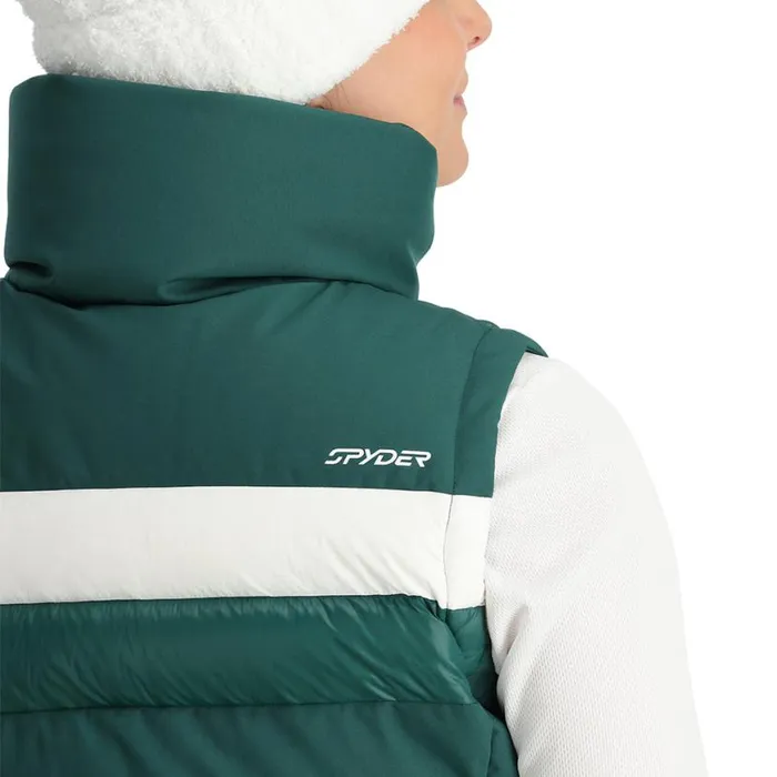 Womens Eastwood Vest Cypress Green Spyder Vests